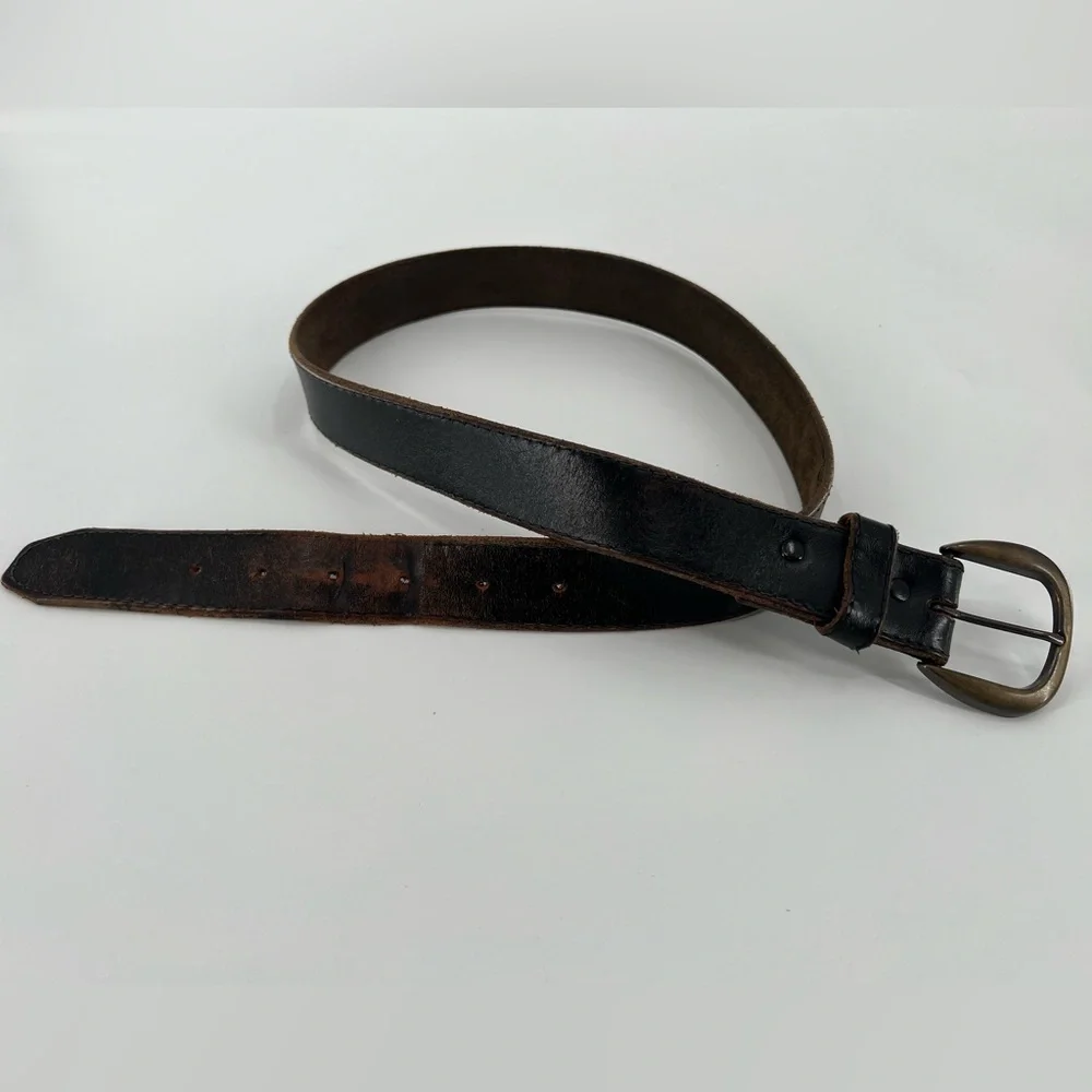 Vintage Leather Men’s Brown Belt‎ 38